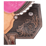 New! Double S Reno II Pink Barrel Saddle - Country Scene Saddlery and Pet Supplies