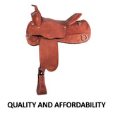Double S Work & Trail Western Saddle - Country Scene Saddlery and Pet Supplies