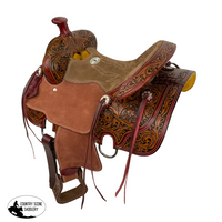 New!Double T Alpine Crest Roper Style Saddle - 13 Inch Horse Tack