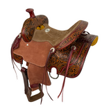 New!Double T Alpine Crest Roper Style Saddle - 13 Inch Horse Tack