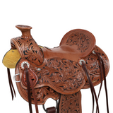 New! Double T Amarillo Wade Style Saddle - 13 Inch - Country Scene Saddlery and Pet Supplies