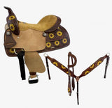 Double T barrel Sunflower Saddle 15 and 16" - Country Scene Saddlery and Pet Supplies