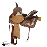 New! Double T Bristol Barrel Style Saddle - 15 Inch Horse Tack