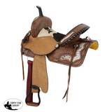 New! Double T Bristol Barrel Style Saddle - 15 Inch - Country Scene Saddlery and Pet Supplies
