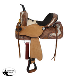 New! Double T Bristol Barrel Style Saddle - 15 Inch - Country Scene Saddlery and Pet Supplies