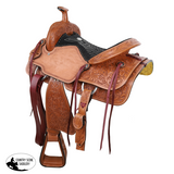 New!Double T Classic Stitch Prairie Dancer Roper Saddle - 16 Inch Youth Barrel Saddles