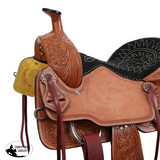 New!Double T Classic Stitch Prairie Dancer Roper Saddle - 16 Inch Youth Barrel Saddles