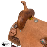 New! Double T Daisy Drifter Barrel Style Saddle - 12 Inch - Country Scene Saddlery and Pet Supplies