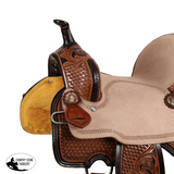 New! Double T Dakota Barrel Style Saddle - 13 Inch - Country Scene Saddlery and Pet Supplies