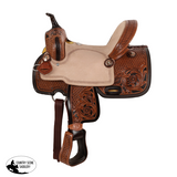 New! Double T Dakota Barrel Style Saddle - 13 Inch Western