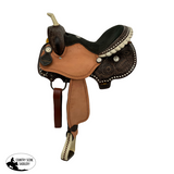 New! Double T Jackpot Barrel Style Saddle - 15 Inch