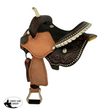 NEW! Double T Jackpot Barrel Style Saddle - 15 Inch - Country Scene Saddlery and Pet Supplies