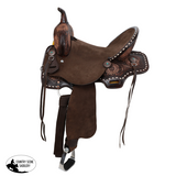 New! Double T Josie Spinal Relief Barrel Style Saddle - 14, 15, 16 Inch - Country Scene Saddlery and Pet Supplies