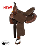 New! Double T Kassidy Spinal Relief Barrel Style Saddle - 14, 15 Inch - Country Scene Saddlery and Pet Supplies
