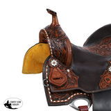 New! Double T Lorelei Barrel Style Saddle - 15 Inch - Country Scene Saddlery and Pet Supplies