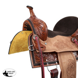 New! Double T Oakley Barrel Style Saddle - 13 Inch - Country Scene Saddlery and Pet Supplies