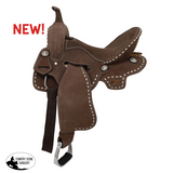 New! Double T Patsy Spinal Relief Barrel Style Saddle - 14, 15, 16 Inch - Country Scene Saddlery and Pet Supplies