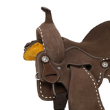 New! Double T Patsy Spinal Relief Barrel Style Saddle - 14, 15, 16 Inch - Country Scene Saddlery and Pet Supplies