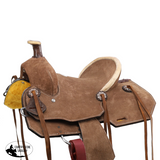 New! Double T Rawhide Wrangler Roper Style Saddle - 12 Inch - Country Scene Saddlery and Pet Supplies