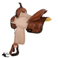 New! Double T Savannah Barrel Style Saddle - 15 Inch Western