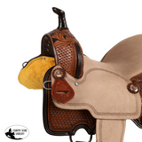 New! Double T Savannah Barrel Style Saddle - 15 Inch Western