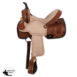 New! Double T Savannah Barrel Style Saddle - 15 Inch - Country Scene Saddlery and Pet Supplies