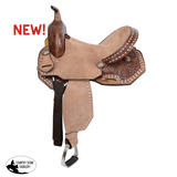 New! Double T Sedona Spinal Relief Barrel Style Saddle - 14, 15 Inch - Country Scene Saddlery and Pet Supplies