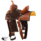 New! Double T Sterling Barrel Style Saddle - 15 Inch 15 inch Western Saddles