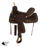 New! Double T Vivien Barrel Style Saddle - 15 Inch - Country Scene Saddlery and Pet Supplies