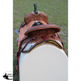 New! Double T Wildhide Series Alma Barrel Style Saddle - 15 Inch - Country Scene Saddlery and Pet Supplies