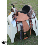 New! Double T Wildhide Series Alma Barrel Style Saddle - 15 Inch - Country Scene Saddlery and Pet Supplies