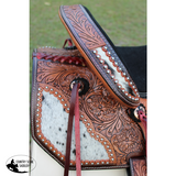 New! Double T Wildhide Series Alma Barrel Style Saddle - 15 Inch - Country Scene Saddlery and Pet Supplies