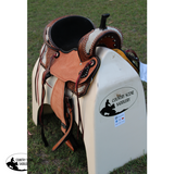 New! Double T Wildhide Series Alma Barrel Style Saddle - 15 Inch - Country Scene Saddlery and Pet Supplies