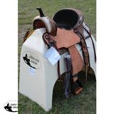 New! Double T Wildhide Series Alma Barrel Style Saddle - 15 Inch - Country Scene Saddlery and Pet Supplies