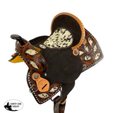 New!Double T Wilma Longhorn Roper Style Saddle - 13 Inch - Country Scene Saddlery and Pet Supplies