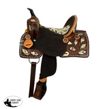 New!Double T Wilma Longhorn Roper Style Saddle - 13 Inch - Country Scene Saddlery and Pet Supplies