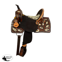 New!Double T Wilma Longhorn Roper Style Saddle - 13 Inch Horse Tack