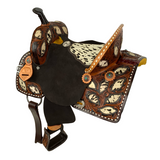 New!Double T Wilma Longhorn Roper Style Saddle - 13 Inch Horse Tack