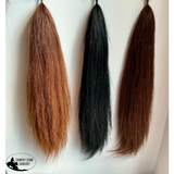 New! DRESSAGE LENGTH 95cm - Chestnut - 95cm / These are super long & thick dressage length tails - 95cm long & weighing