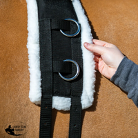 New! Dura-Tech® Fleece Lined Training Surcingle For Horses