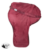 Dura-Tech® Padded Western Saddle Case Burgundy Reins