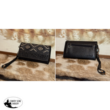 New! Dusty Aztec Wallet / BLACK Handbags and Wallets » Cross Body Purses