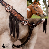 New! Dusty Rose One Ear Headstall - Country Scene Saddlery and Pet Supplies