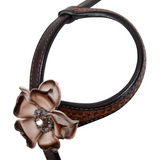 New! Dusty Rose One Ear Headstall Western Breastplate