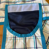 New! Earlwood Ripstop Hooded Combo And Tail Bag White-Turquoise Horse Blankets & Sheets