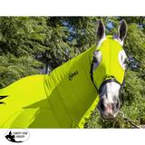 New! EQUINE COMPRESSION NECK AND HOOD COMBO ORIGINAL FLURO YELLOW - Country Scene Saddlery and Pet Supplies