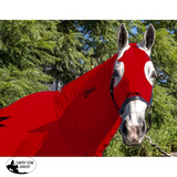 New! EQUINE COMPRESSION NECK AND HOOD COMBO ORIGINAL RED - Country Scene Saddlery and Pet Supplies