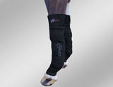 EQUINE ICE COMPRESSION SOCK Black. - Country Scene Saddlery and Pet Supplies