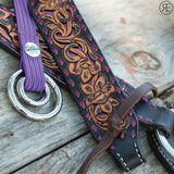 FILIGREE INLAY & BUCKSTITCH - Country Scene Saddlery and Pet Supplies