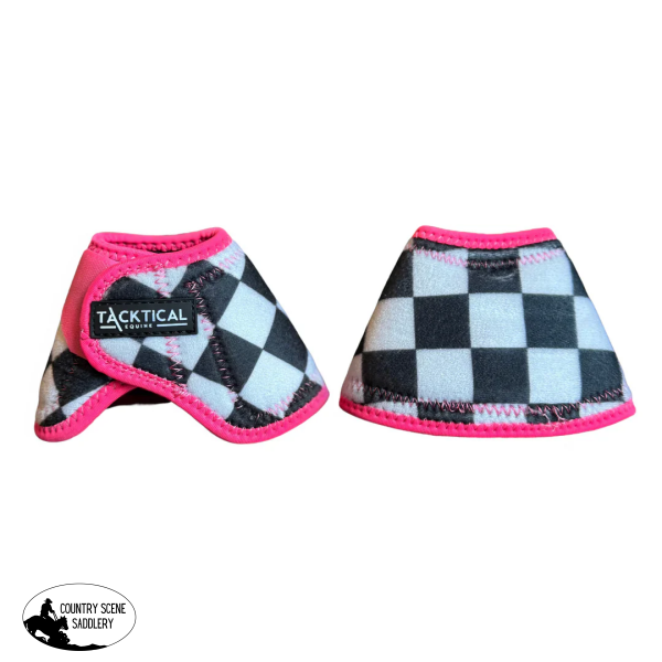 New! FINISH LINE & HOT PINK BELL BOOTS MEDIUM / FRONT Splint Boots